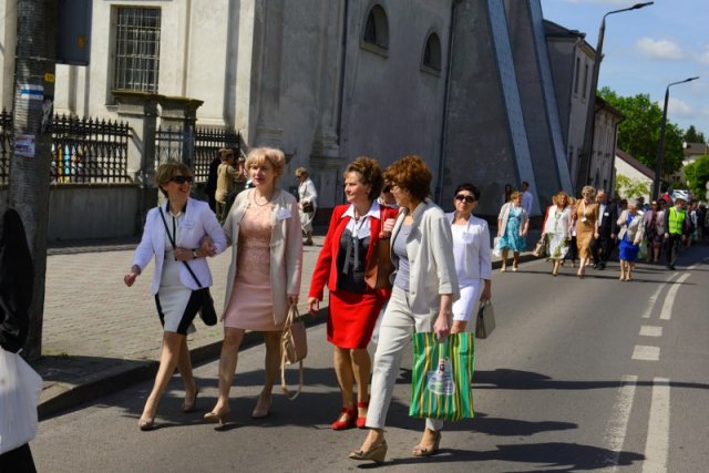 Przemarsz uczestników Jubileuszu 100-lecia Jagiełły